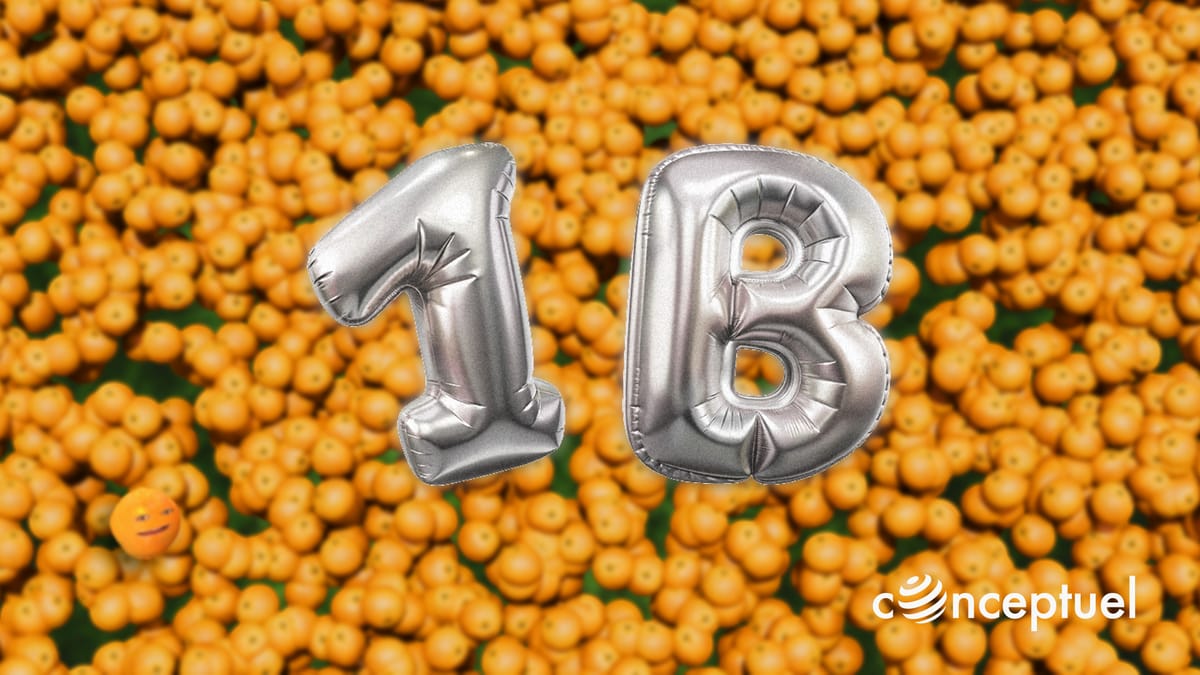 1 Billion Impressions on AR - Orange by Robbie Conceptuel