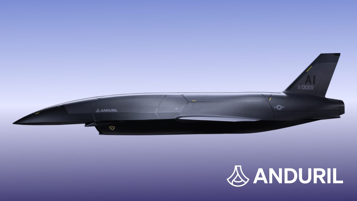 Anduril YFQ-44A Fury autonomous combat aircraft