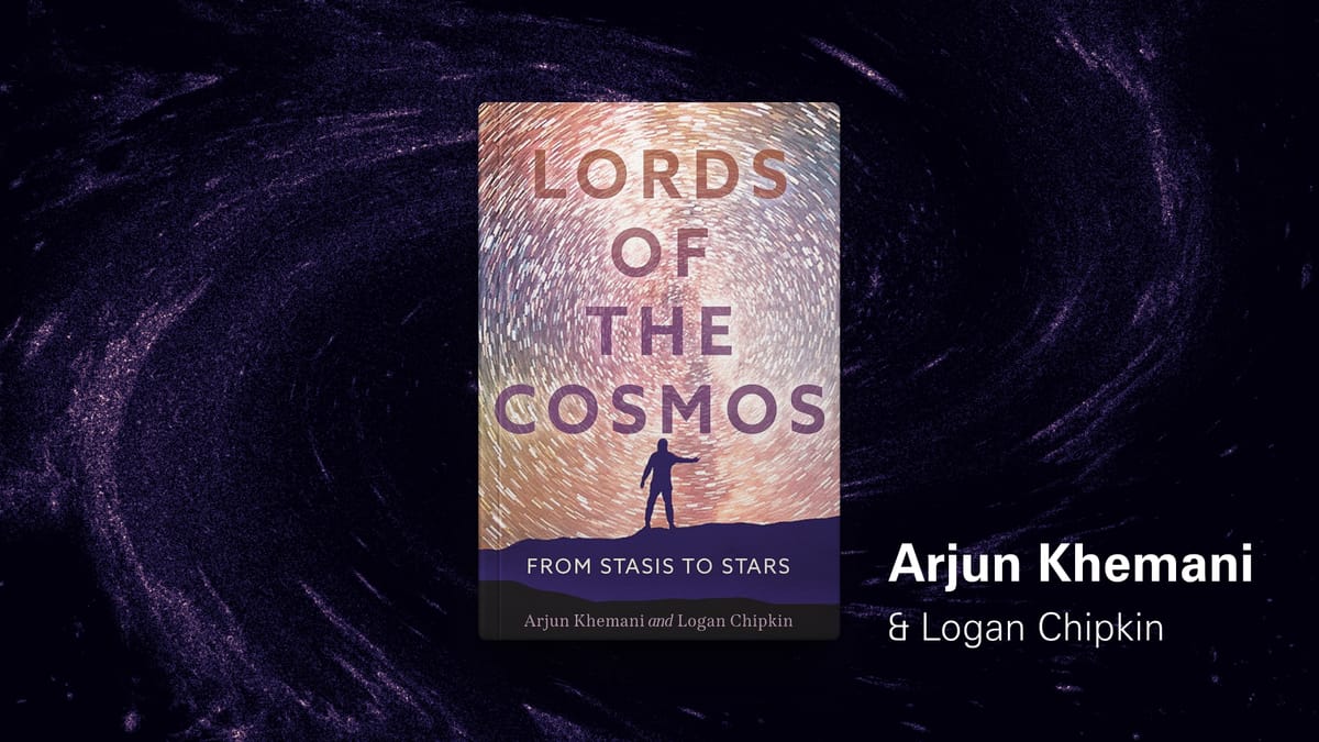 Lords of the Cosmos book cover by Arjun Khemani