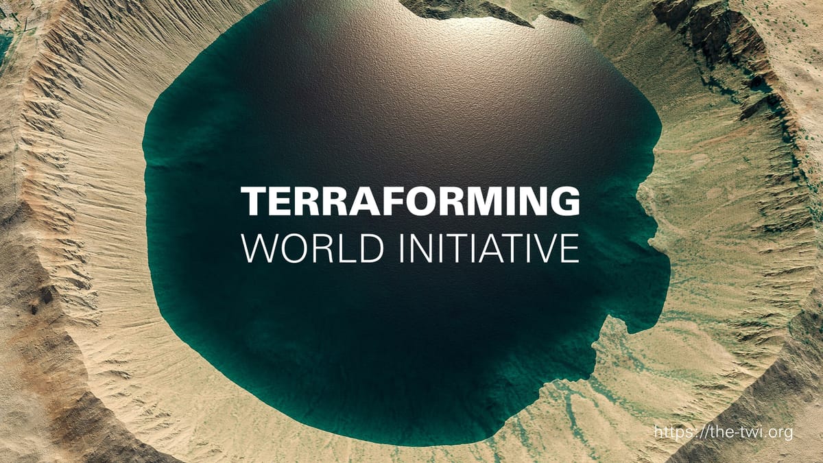 Terraforming Wiki launch announcement by Terraforming World Initiative